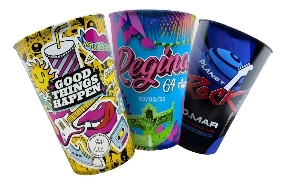 Eco Copo Personalizado 550ml: O Queridinho dos Rolês Universitários